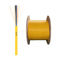 黄色く堅い緩衝された繊維ケーブル、GJFJV繊維のブレイクアウト ケーブル屋内SM MM 0.9mm